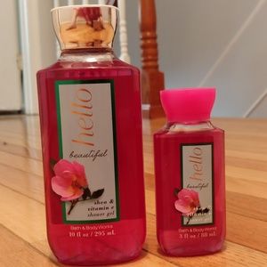 Brand new Bath & body works 2 shower gels